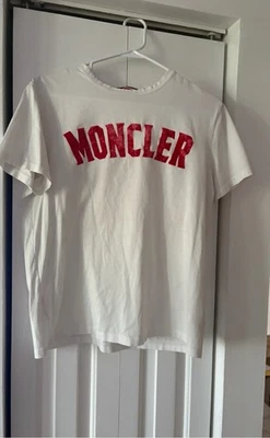 Camiseta MONCLER Algodón Blanco. Ver imagen y leer descripción Foto 1 de 4