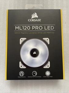 Corsair ML120 Pro LED PWN Computer Case Fan - Afbeelding 1 van 3