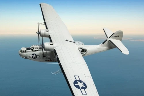 CORGI 1/72 CONSOLIDATED OA-10A CATALINA, 44-33915 'MISS PICK UP' AA36113 - Image 1 of 1