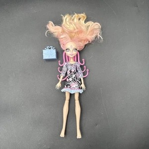 Monster High Frights Cámara Acción Hauntlywood Viperine Gorgon Muñeca - Imagen 1 de 17