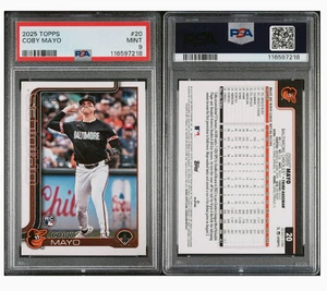 Topps Serie 1 2025 - Coby Mayo #20 (RC) Orioles RC PSA 9 como nuevo - Imagen 1 de 1