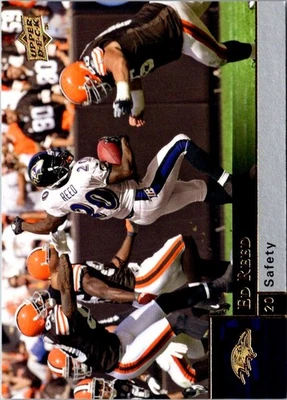 2009 Upper Deck Ed Reed #14 Baltimore Ravens Football Card - Image 1 of 2