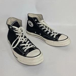 Converse Chuck 70 Canvas High Top Sneaker Shoes Men’s Size 11 Black - Picture 1 of 22