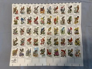 State Birds and Flowers 50-Stamp Full Sheet #1953-2002 Mint NH Plus Mounts - Picture 1 of 1