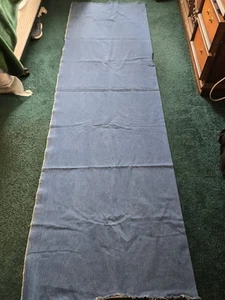 Tessuto denim blu chiaro lungo 8'10", largo 5' 1". - Foto 1 di 7