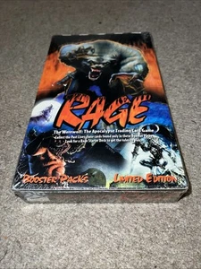 Factory Sealed Rage Box 24x Limited Booster Packs White Wolf Werewolf Apocalypse - Bild 1 von 7