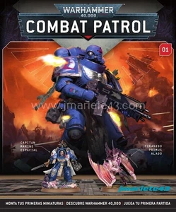 Capitán Marine Espacial + Tiránido Primus Alado. Warhammer 40000 - Imagen 1 de 1