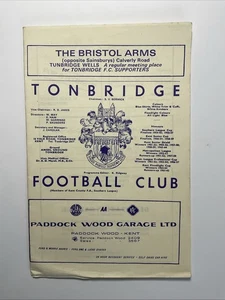 Tonbridge v Guildford City; Southern League, 28th November 1970 - Picture 1 of 3