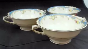 Grupo de 3 tazones de sopa crema Syracuse Carvel sin platillos - Imagen 1 de 5