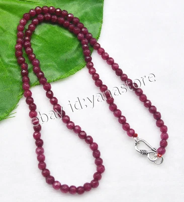 Großhandel 4mm Natürlich Mehrfarbig Edelsteine Facettiert Rund Perlen Halsketten - Bild 1 von 4