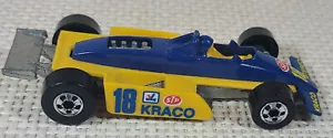 Hot Wheels Thunderstreak #18 Kraco Indy auto da corsa Malesia 1982 - Foto 1 di 10
