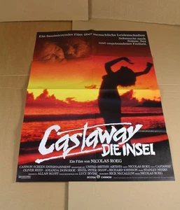 Castaway , Die Insel - Original Kinoplakat - wohl aus den 1980er Jahren /S146 - Bild 1 von 11