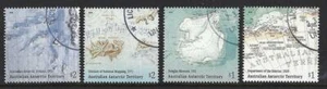 AUSTRALIA MAPPING THE ANTARCTIC TERRITORY SET OF 4 FINE USED - Picture 1 of 1