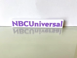 NBC Universal Logo Media American Multinational Mass Media Entertainment Comcast - Picture 1 of 1