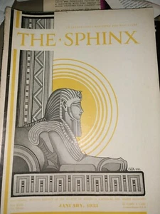Sphinx Zauberzeitschrift Tricks von Baffles 1933 Januar - Bild 1 von 5