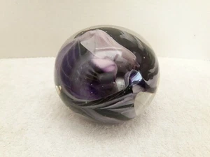 Hal David Berger Kunstglas handgeblasen signiert datiert - Bild 1 von 5