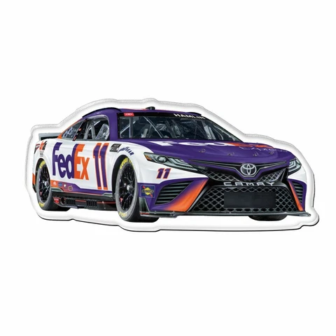 Denny Hamlin 2022 Wincraft #11 Fed Ex Express Acrylic Magnet FREE SHIP Cover
