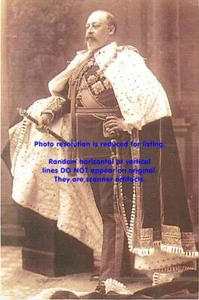 1990 Sepia - The Nostalgia Postcard Collector's Club - Rey Eduardo VII - Imagen 1 de 2
