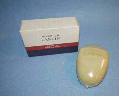 Monsieur Lanvin Seife Savon Pour Le Bain 200 gr. Gramm Vintage Soap - Bild 1 von 4
