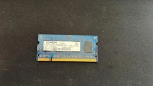 Elpida 1GB DDR2 RAM PC2-6400S-666 800MHz 2Rx16 so-Dimm EBE11UE6AESA-8G-F - Picture 1 of 2