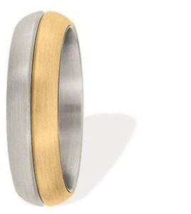 XEN Schmuck 011583G56 Ring  Edelstahl Bicolor - Bild 1 von 1