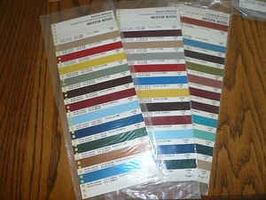 1976 1977 1978 AMC American Motors Sherwin-Williams Color Chip Paint Sample  - Picture 1 of 1