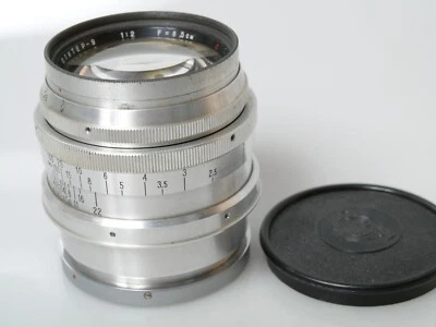 Jupiter-9 8.5cm 85mm f2 2/85 Red P f. Contax Kiev Such. Kameras RF Sonnar Kopie - Bild 1 von 4