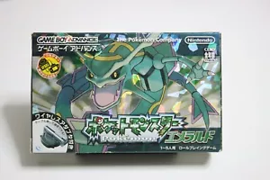 Pokemon Emerald Version Game Boy Advance Nintendo, 2004 Boxed Complete Near Mint - Picture 1 of 20
