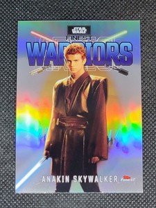 2023 Topps Finest Star Wars Anakin Skywalker #FW-22 Finest Warriors