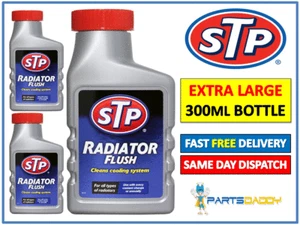3 x STP Radiator Rad Clean Flush Clogged Car Heating Cooling System Rust Remover - Picture 1 of 3