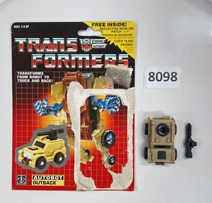 Vintage G1 Transformers Mini-Bot Outback Hasbro 1985 - Picture 1 of 8