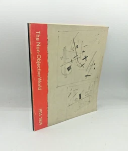 "THE NON-OBJECTIVE WORLD 1914-1924" London 1970 Exhibition - PESSIMO fogli stacc - Picture 1 of 3