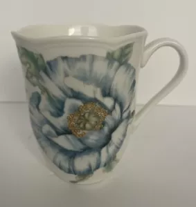 Tazza Lenox Butterfly Meadow Collection Bloom 12 oz tazza lavastoviglie e microonde - Foto 1 di 10