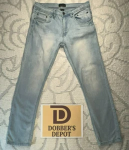 Steves Jeans Straight Leg Stretch Light Wash Denim Men’s Size 30/30 - Picture 1 of 23
