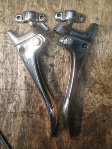 1.5 AMAL Bowden lever Clutch Brake handlebars 7/8'' Lenker Norton velo BSA ajs - Bild 1 von 9