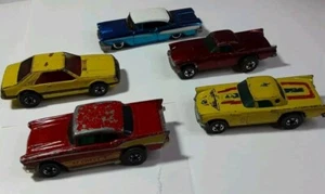 Lot of Hot Wheels Produced In 1970s- Chevy, T-birds, Mustang and A Rare Edsel - Picture 1 of 21