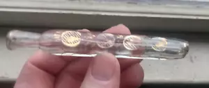 1860er MUNDGEBLASENES GLAS TRÄNENFÄNGER PARFÜMFLÄSCHCHEN 4 1/2" KLEINE GRÖSSE - Bild 1 von 10