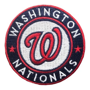 SINCE 2011 WASHINGTON NATIONALS MLB BASEBALL 2.5" ROUND PRIMARY LOGO TEAM PATCH - Picture 1 of 2