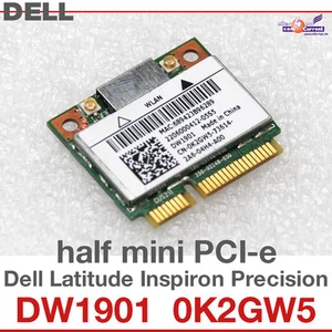 Wi-Fi WLAN WIRELESS CARD NETZWERKKARTE FÜR DELL MINI PCI-E 0K2GW5 DW1901 #D02 - Bild 1 von 1