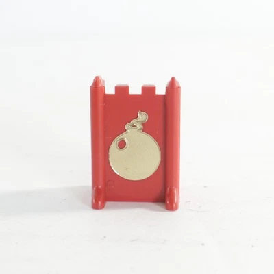 Vintage 1977 Stratego Red Bomb Army Piece Board Game Replacement Piece - Image 1 of 2