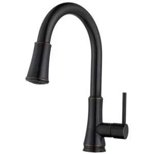 Pfister G529-PF2 Pfirst Series 1.8 GPM 1 Hole Pull Down Kitchen - Bronze - Picture 1 of 5