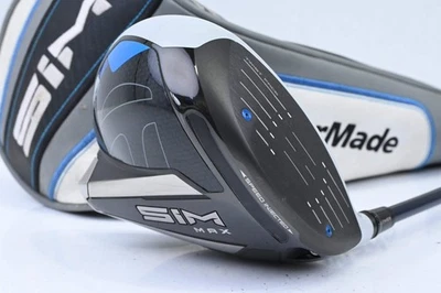 Taylormade SIM Max Driver / 9 Degree / Stiff Flex Fujikura Ventus Blue 6 Shaft - Image 1 of 4