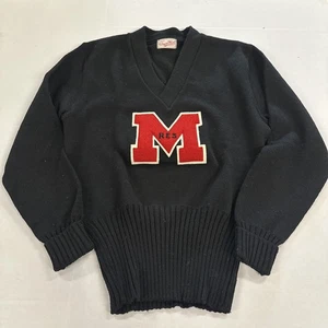 Vintage McGregor Sportswear Virgin Wool Letter Sweater Or Cheer Sweater 1960s ? - Picture 1 of 10