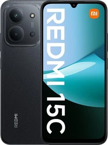 XIAOMI Redmi 15C 4G Unlocked Dual SIM 6.9" 50MP (128GB + 6GB) BK - Picture 1 of 14