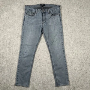 Paige Croft Jeans Mens 33 Gray Slim Fit Stretch Denim Lightweight Modern Style - Picture 1 of 9