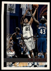 1997-98 Topps #115 Tim Duncan - Picture 1 of 2