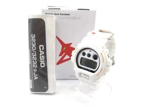 CASIO G-SHOCK DW-6900FS Anime Gundam Fan Club Exclusive Amuro Ray Model White - Picture 1 of 8
