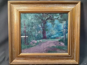 C-1857. ANTONI ROS I GÜELL (BARCELONA, 1877-1954). OLEO SOBRE LIENZO. PAISAJE. - Picture 1 of 5