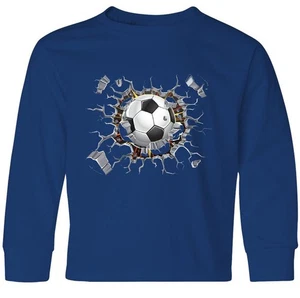 Inktastic Soccer Breakthrough Youth Long Sleeve T-Shirt Football Futbol Crash - Picture 1 of 7