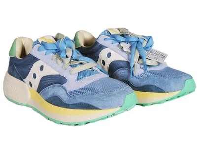 Saucony Jazz NXT 2025 Trainers Sneakers Blue Gray Yellow Sample Men's US 9  NEW - Image 1 of 4